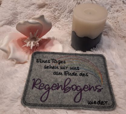 2x Trauerspruch Single Line – Bild 2