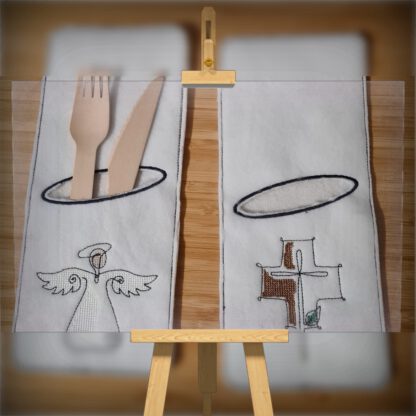8 Bestecktaschen "Christliche Symbole" – Bild 3