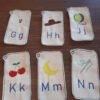 ABC Lernkarten Alphabet von A-Z (in Groß- und Kleinschreibung mit Deckblatt) – Bild 6
