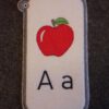 ABC Lernkarten Alphabet von A-Z (in Groß- und Kleinschreibung mit Deckblatt)