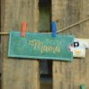 Set "Beste Mama" (Schokoladenhüllen in div. Größen, Anhänger, Gutschein-Etui etc.) – Bild 9
