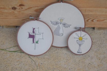 Single Line "Christliche Symbole"