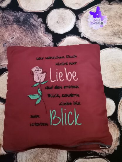 Spruch "Liebe bis zum letzten Blick" – Bild 2