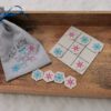 Spiel "TIC TAC TOE Snow" mit Stoffbeutel
