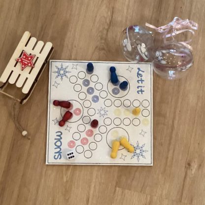 Spiel "LUDO SNOW - Mensch ärgere....." für 3 Spieler – Bild 7