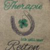 Schild - Therapie REITEN