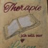 Schild - Therapie LESEN
