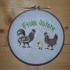 Türschild / Wandhänger Ostern "Hahn & Henne" – Bild 5
