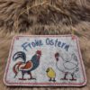 Türschild / Wandhänger Ostern "Hahn & Henne" – Bild 6