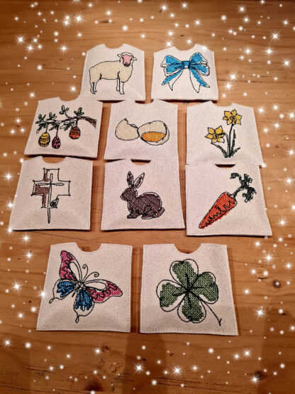 Schokoladen-Hüllen "Mini Ritter Ostern - Set 2" – Bild 5