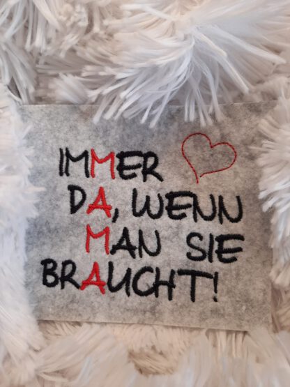 Spruch MAMA ist immer da