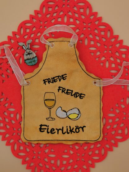 ITH Mini-Flaschenschürzen Eierlikör (kleine Flaschen) – Bild 5