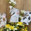 ITH Blumenstecker Hase 13x18 cm – Bild 2
