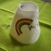 ITH Lampenschirm "Taube & Regenbogen" 20x30 cm – Bild 3