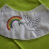 ITH Lampenschirm "Taube & Regenbogen" 20x30 cm – Bild 4