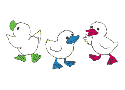Entenparade (4 Doodle-Dateien) + 2 Gratisdateien – Bild 2