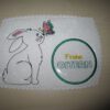 Mugrug Hase mit Schmetterling – Bild 2
