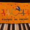 Spruch "Konfetti im Herzen" – Bild 2
