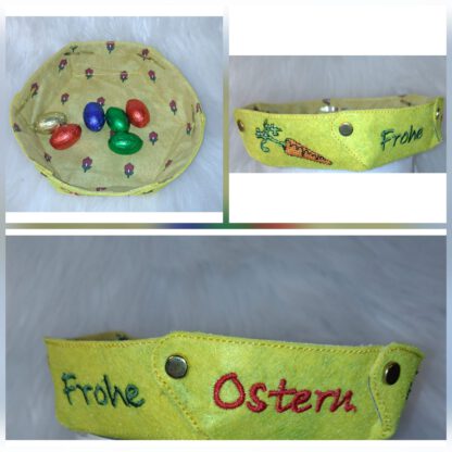 ITH Osternest, Faltschale, Faltkorb zum Füllen in 4 Größen