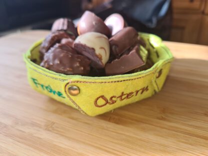 ITH Osternest, Faltschale, Faltkorb zum Füllen in 4 Größen – Bild 8