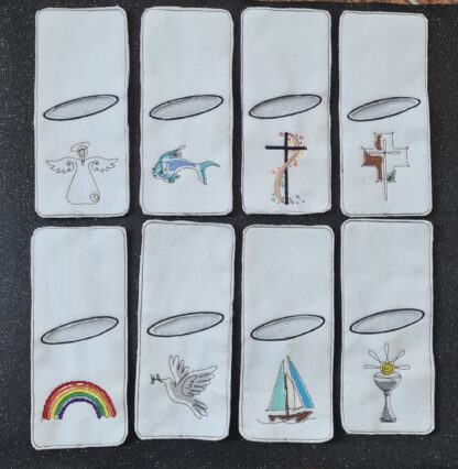 8 Bestecktaschen "Christliche Symbole" – Bild 18