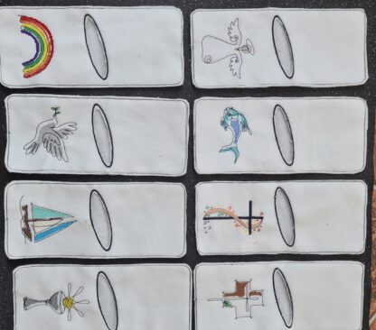 8 Bestecktaschen "Christliche Symbole" – Bild 5