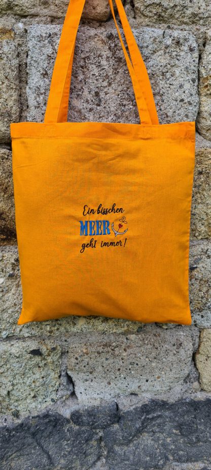 Spruch "Ein bisschen MEER geht immer" (10x10 cm) – Bild 3