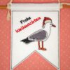 Wimpel "Weihnachtsmöwe Frohe Weihnachten" – Bild 4
