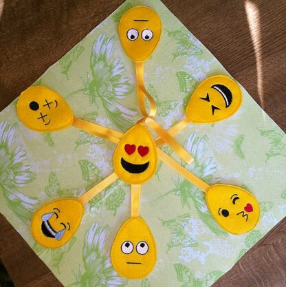 8 ITH Ostereier "Emojis"