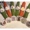 Serviettenringe Ostern (2 Verschluß-Möglichkeiten / 16 Motive) – Bild 8