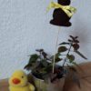 ITH Blumenstecker / Stabfiguren Hase, Schmetterling und Vogel – Bild 3