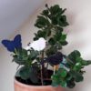 ITH Blumenstecker / Stabfiguren Hase, Schmetterling und Vogel – Bild 7