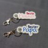 Anhänger-Set "Beste Mama & Bester Papa" – Bild 2