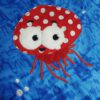 Doodle-Applikation "QUALLE"  in 4 Größen – Bild 3