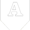 Buchstaben-Wimpel A-Z (inkl. Umlaute, Satzzeichen, Motiven und Blanko-Wimpel) – Bild 5