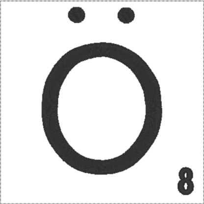 SCRABBLE Alphabet A-Z (und Umlaute Ä, Ö und Ü) – Bild 9