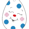 6 Ostereier mit Gesicht (ITH und Doodle) – Bild 4