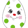 6 Ostereier mit Gesicht (ITH und Doodle) – Bild 7