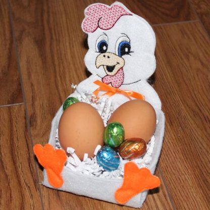 4 Naschboxen Ostern (Henne, Ente, Schaf und Hase) – Bild 3