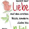 Spruch "Liebe bis zum letzten Blick" – Bild 3