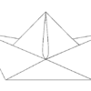 Papierschiff-Girlande (in 4 Größen) – Bild 6