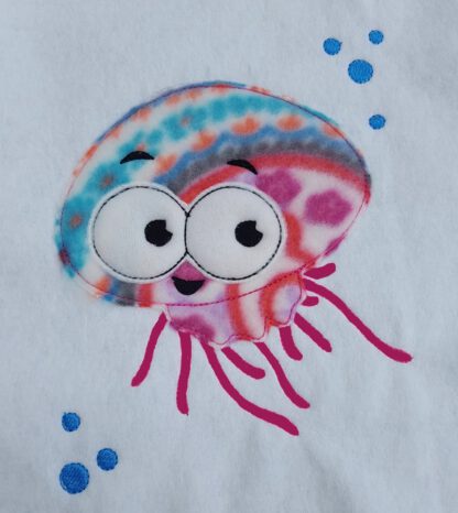 Doodle-Applikation "QUALLE"  in 4 Größen – Bild 4