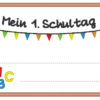 Schild / Tafel zur Einschulung – Bild 4