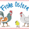 Türschild / Wandhänger Ostern "Hahn & Henne" – Bild 7
