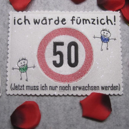Verkehrsschilder-Sprüche zum Geburtstag