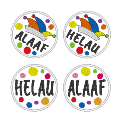 Button ALAAF & HELAU – Bild 2
