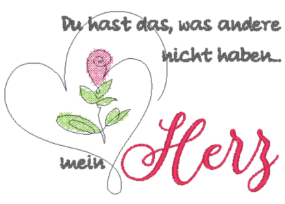 Spruch "Du hast mein Herz..." – Bild 3