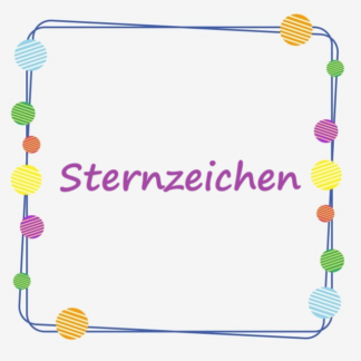 Sternzeichen