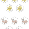 TIC TAC TOE Spiel "Ostern" mit ITH-Beutel – Bild 7