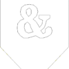 Buchstaben-Wimpel A-Z (inkl. Umlaute, Satzzeichen, Motiven und Blanko-Wimpel) – Bild 30